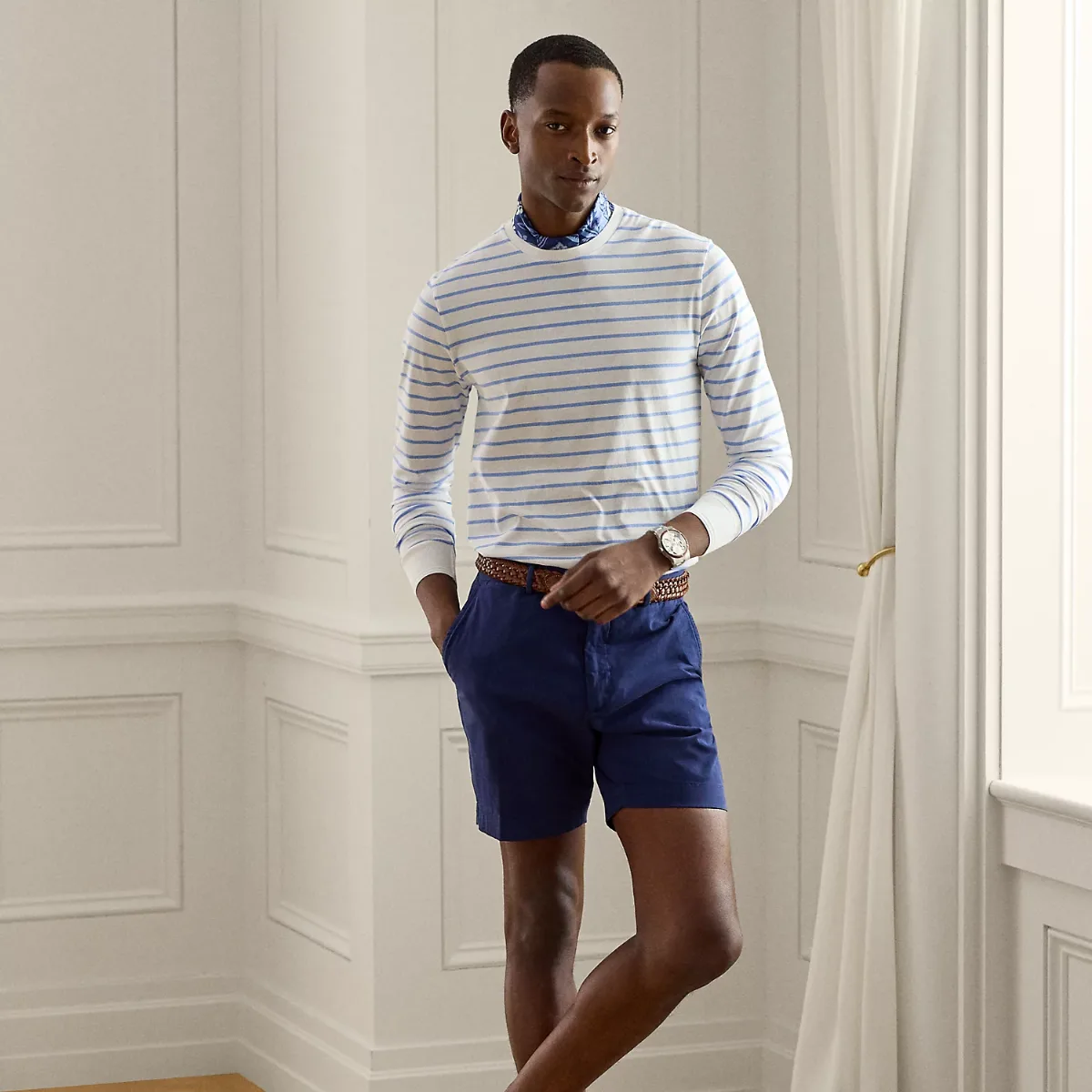 Slim Fit Stretch Chino Short by Ralph Lauren