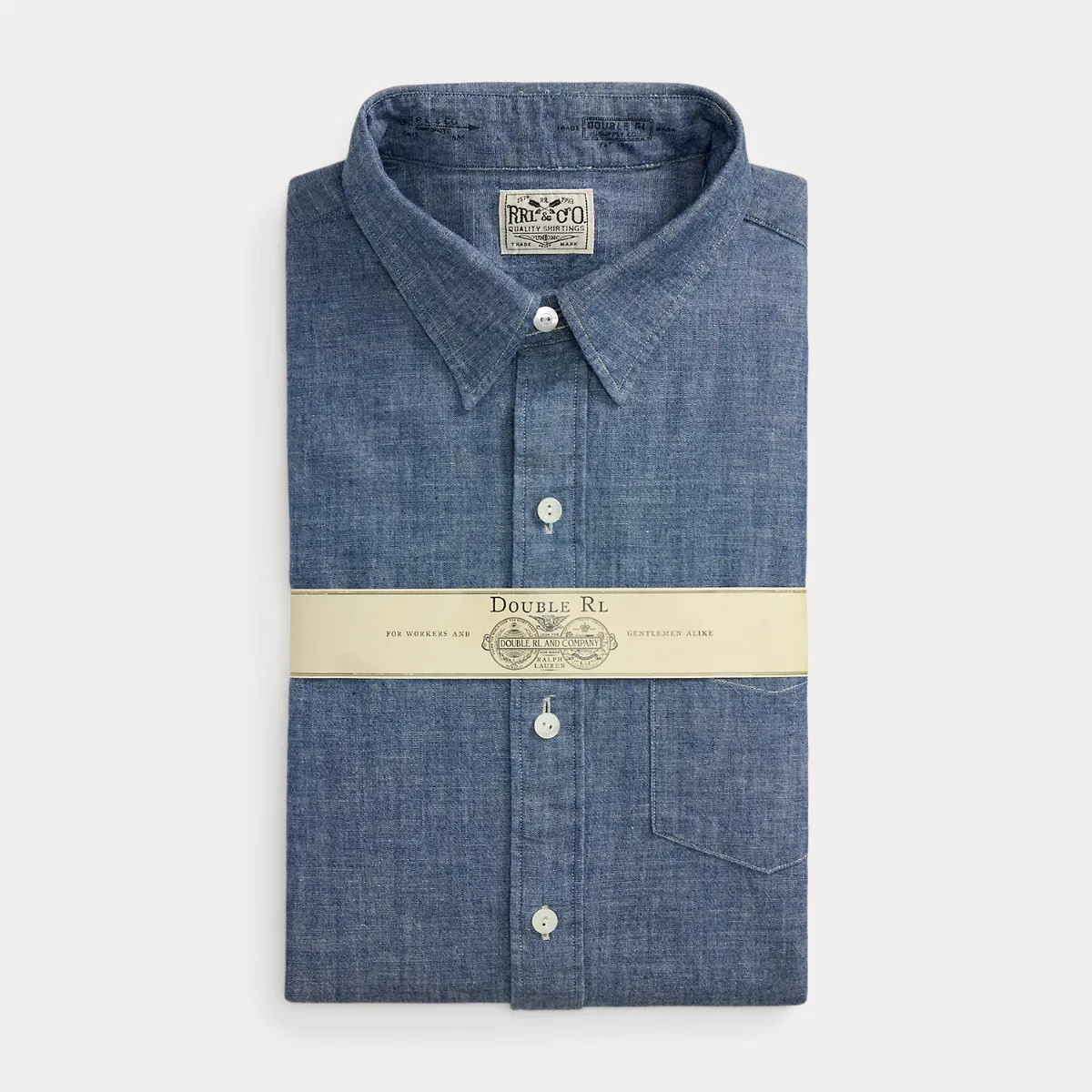 Slim Fit Chambray Shirt by Ralph Lauren