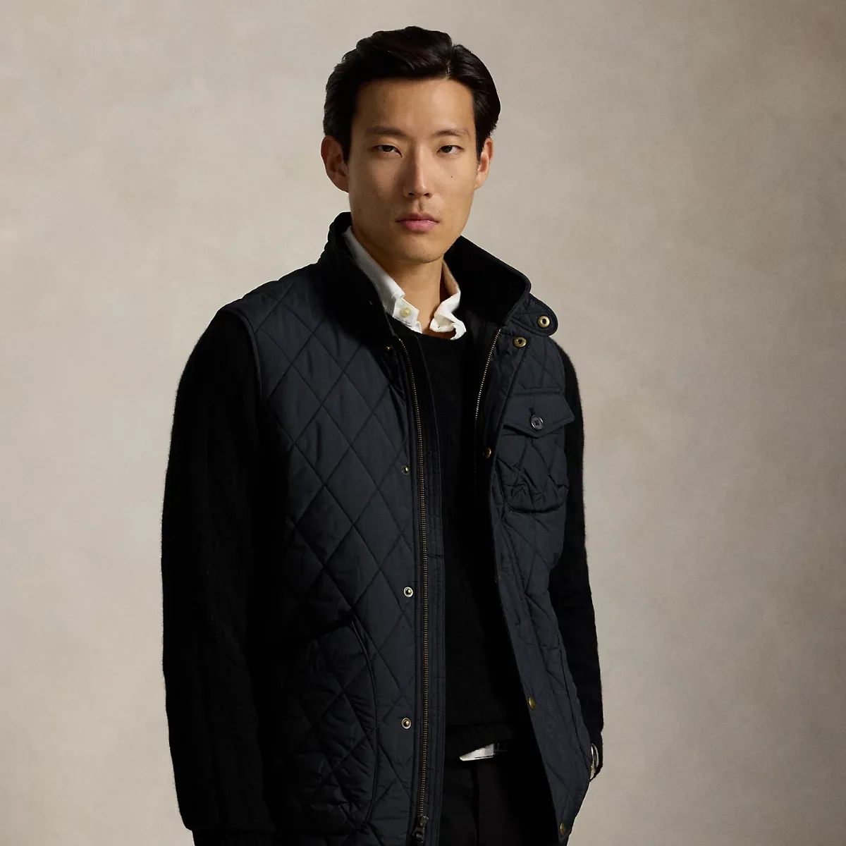 The Beaton Quilted Utility Vest by Ralph Lauren