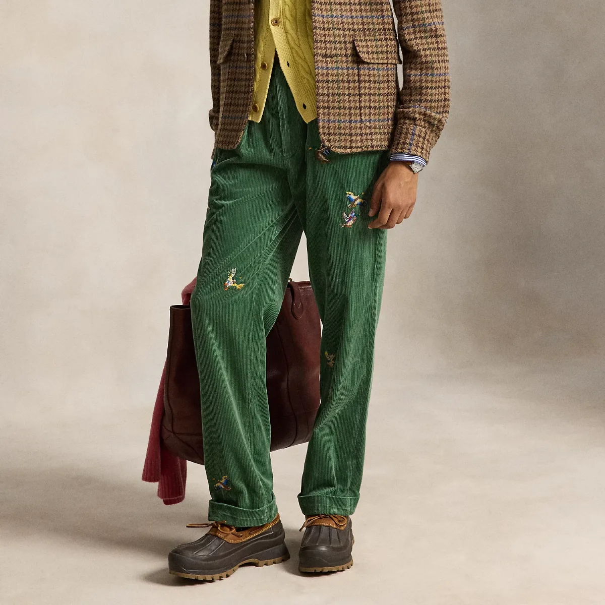 Whitman Relaxed Fit Embroidered Pant by Ralph Lauren