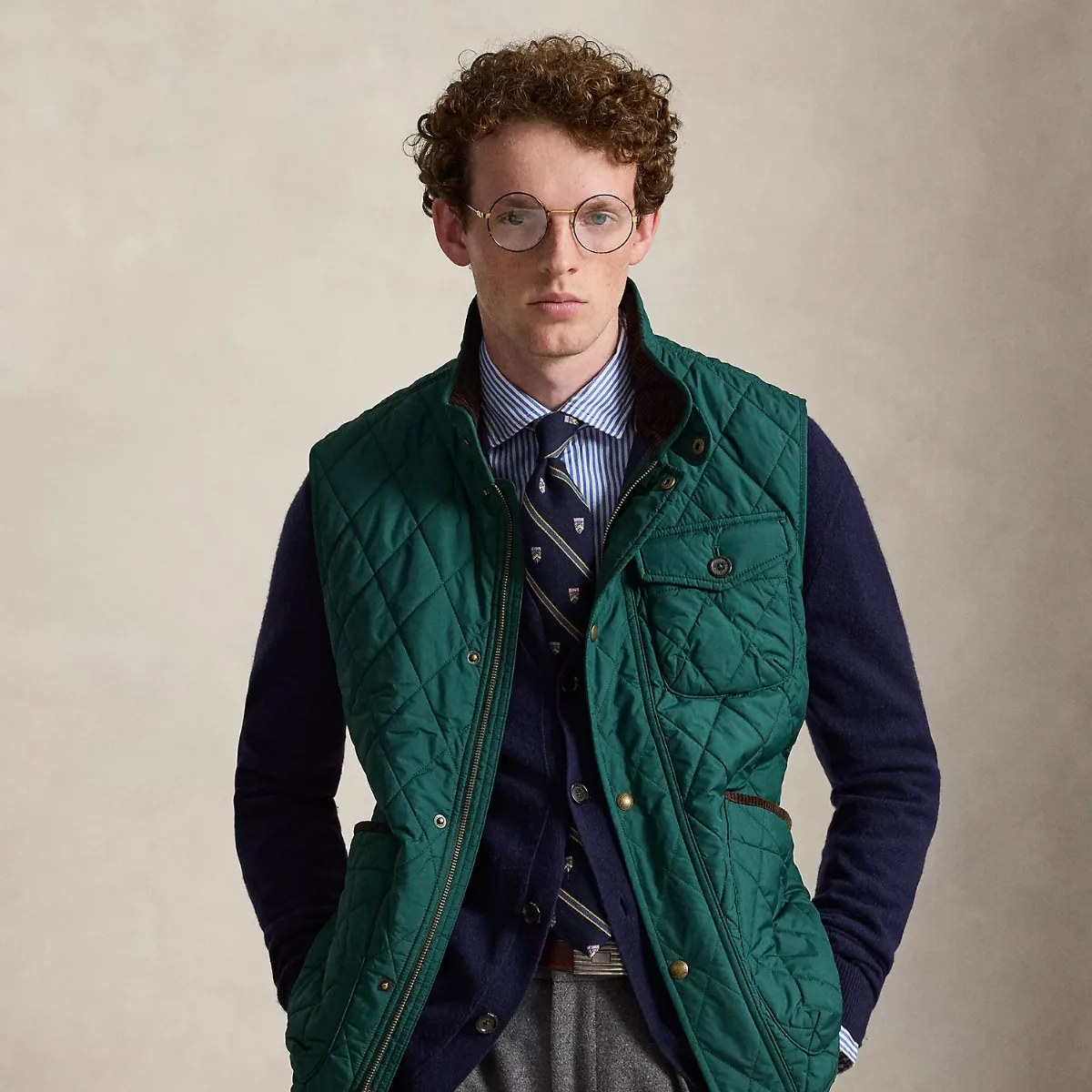 The Beaton Quilted Utility Vest