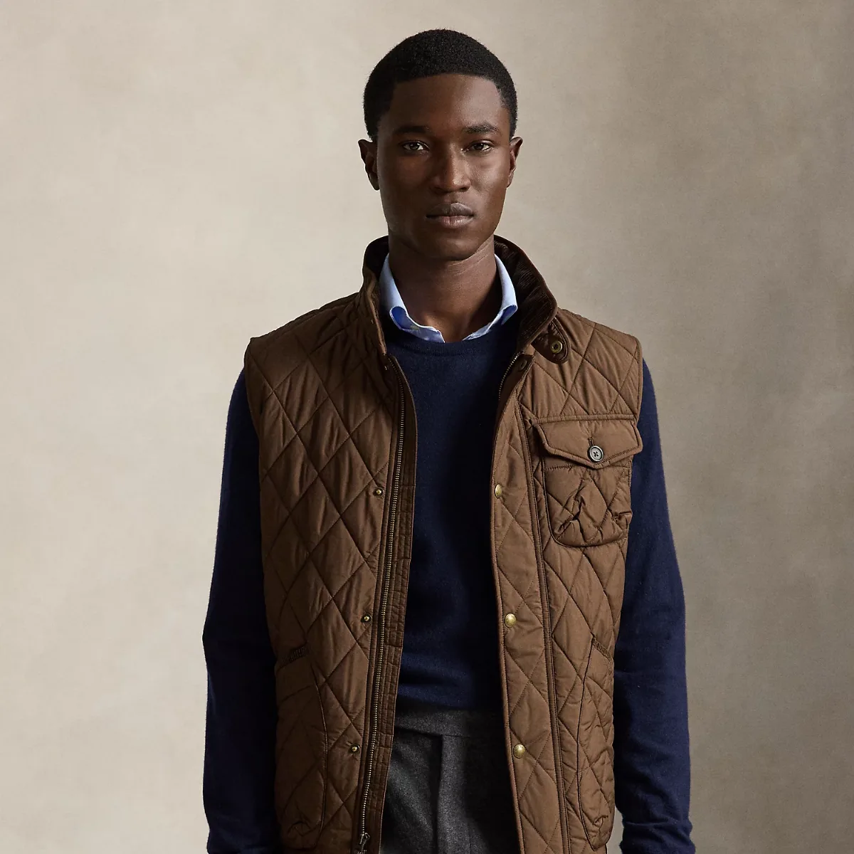 The Beaton Quilted Utility Vest