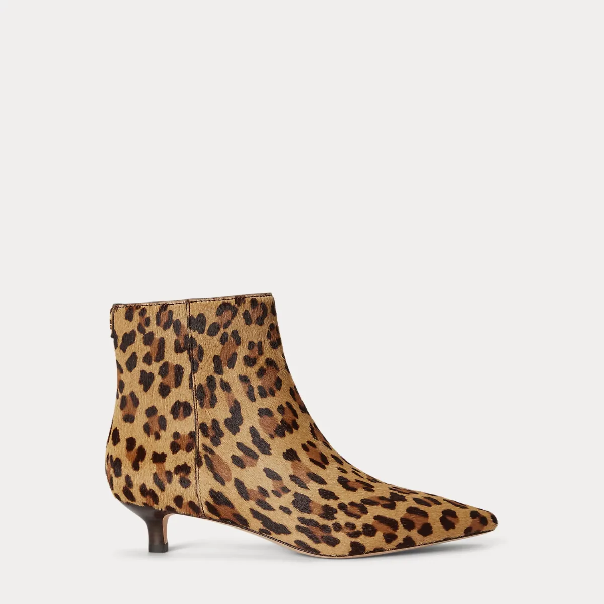 Francesca Leopard-Print Haircalf Bootie by Ralph Lauren