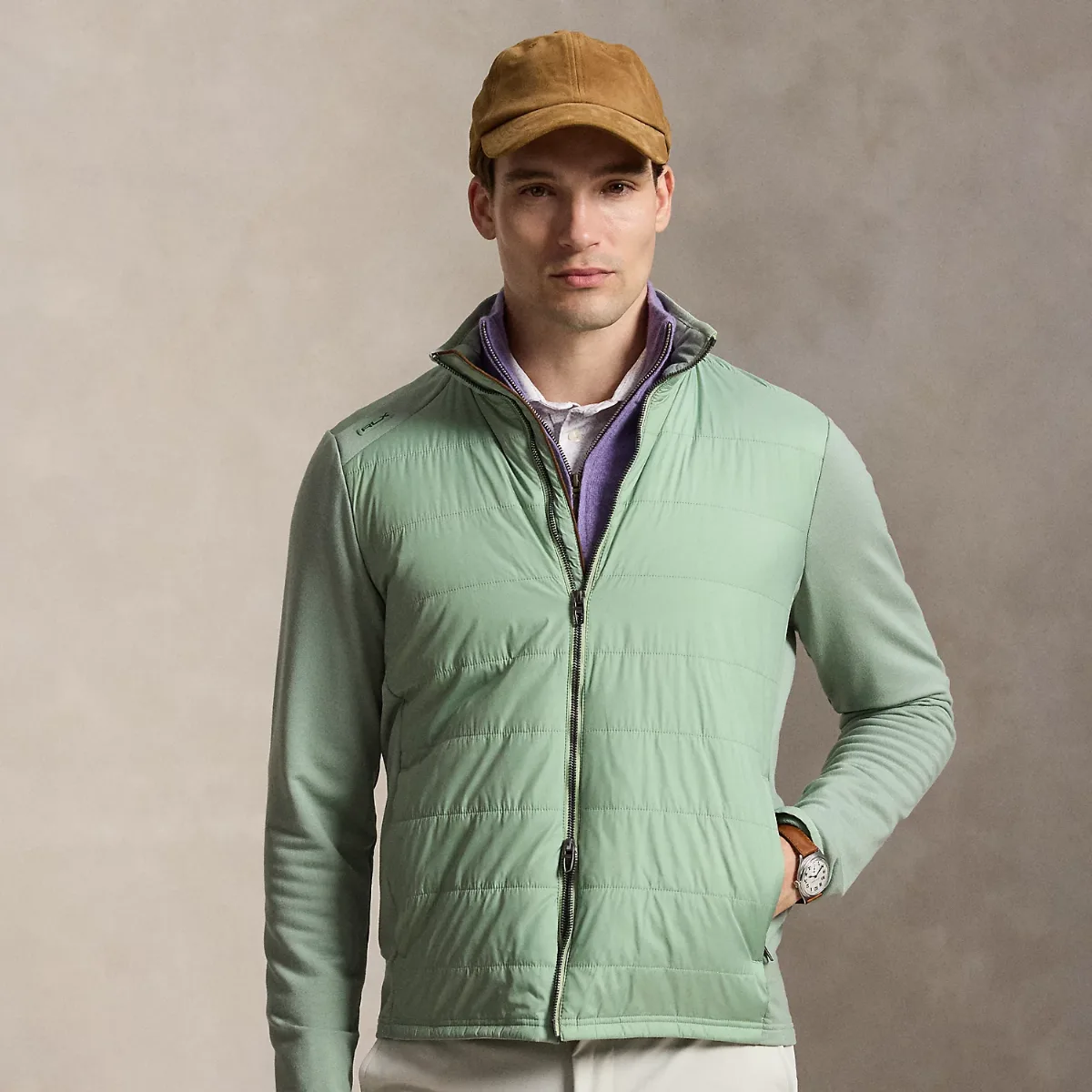 Hybrid Mockneck Jacket by Ralph Lauren