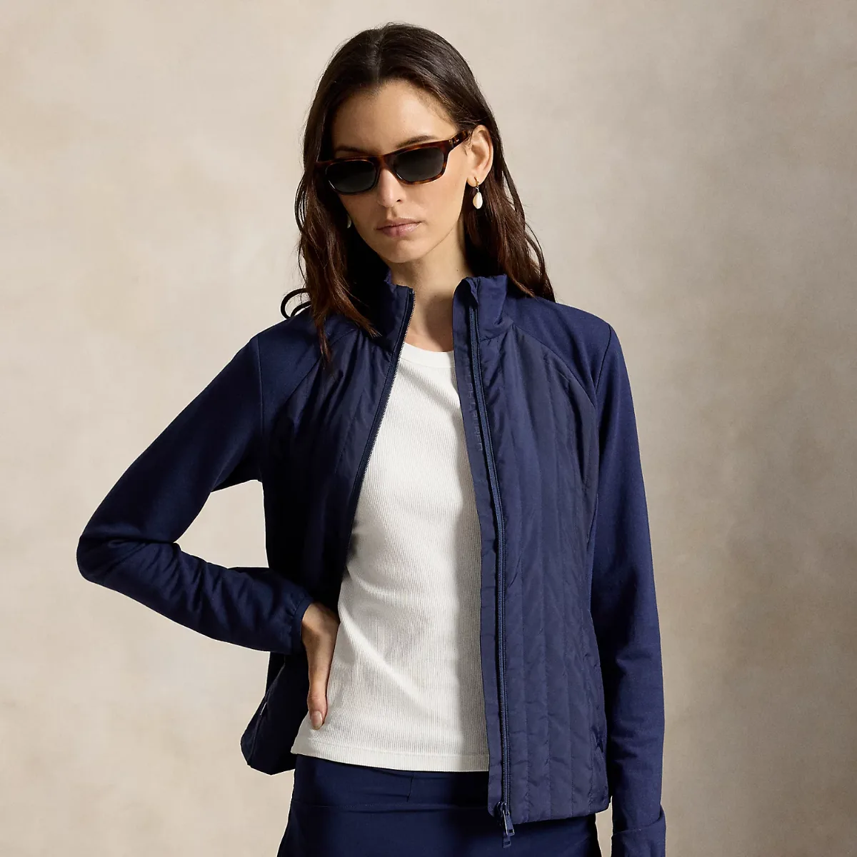 Hybrid Full-Zip Mockneck by Ralph Lauren