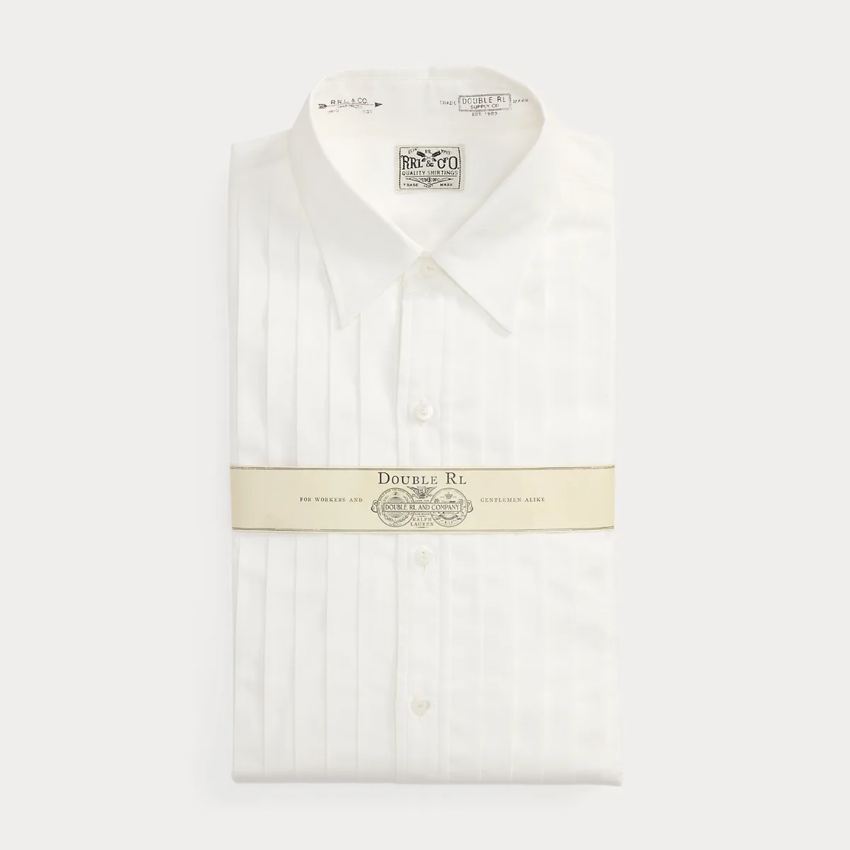 Slim Fit French Cuff Tuxedo Shirt by Ralph Lauren