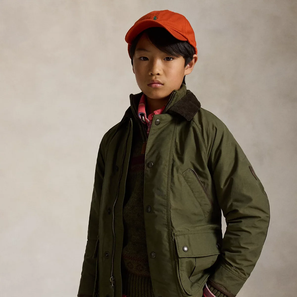 Cotton-Blend Field Jacket by Ralph Lauren