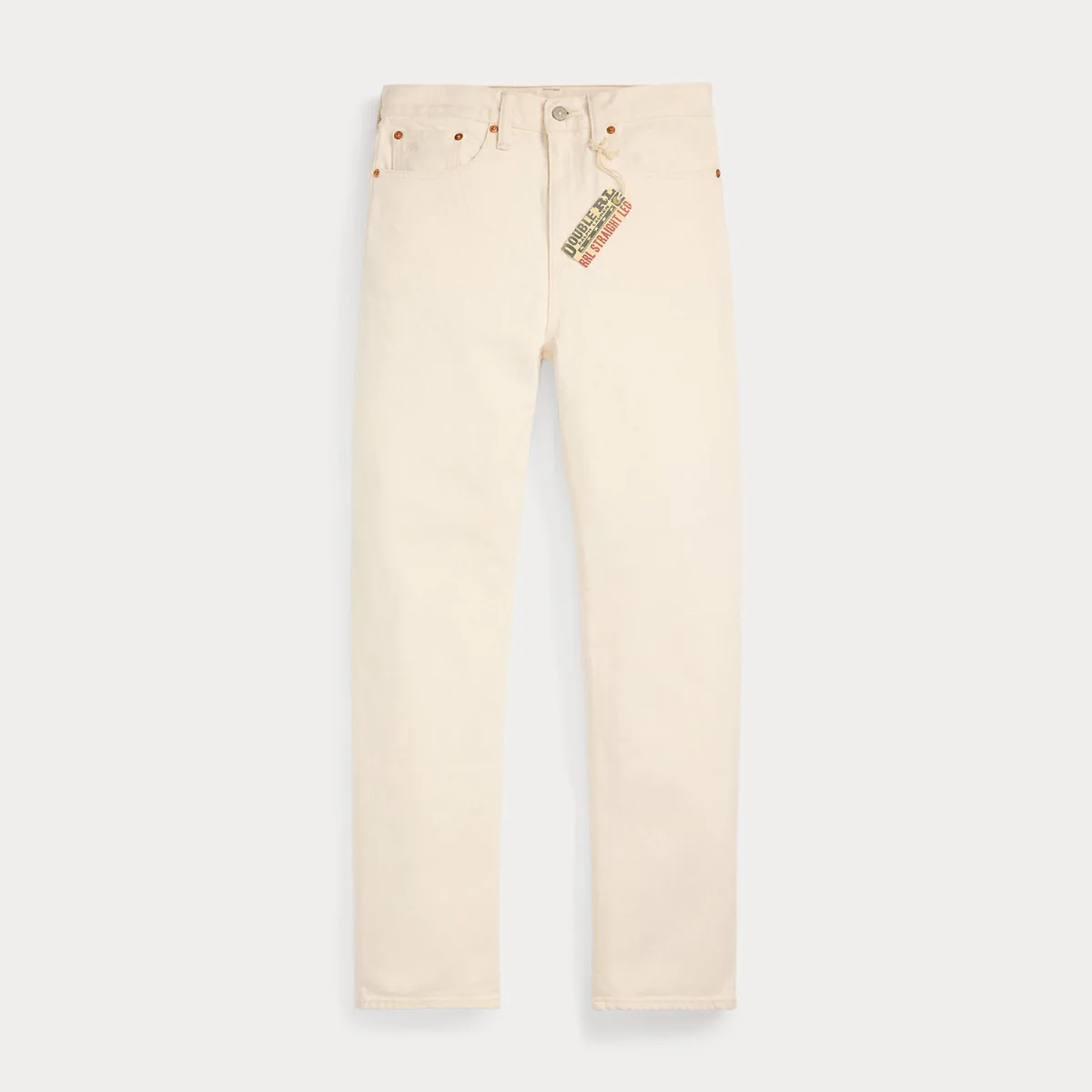 Straight Leg Fit Seeded Natural Jean by Ralph Lauren