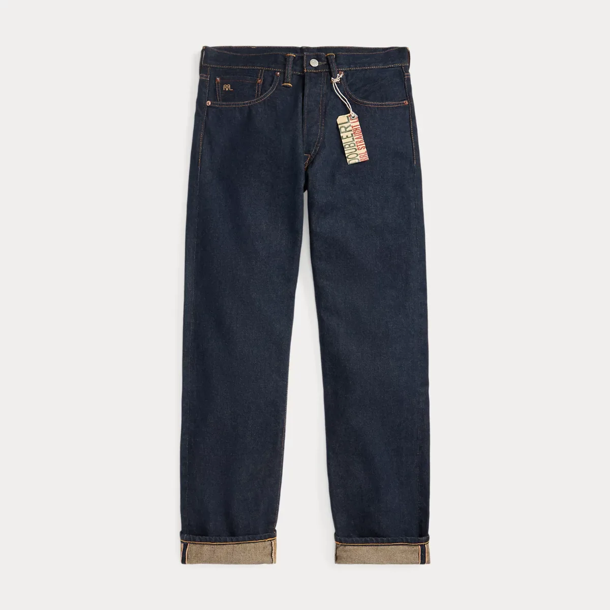 Straight Fit Once-Washed Selvedge Jean