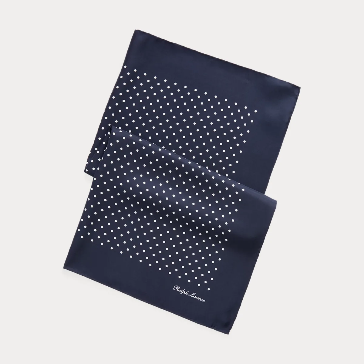 Polka-Dot Silk Scarf by Ralph Lauren