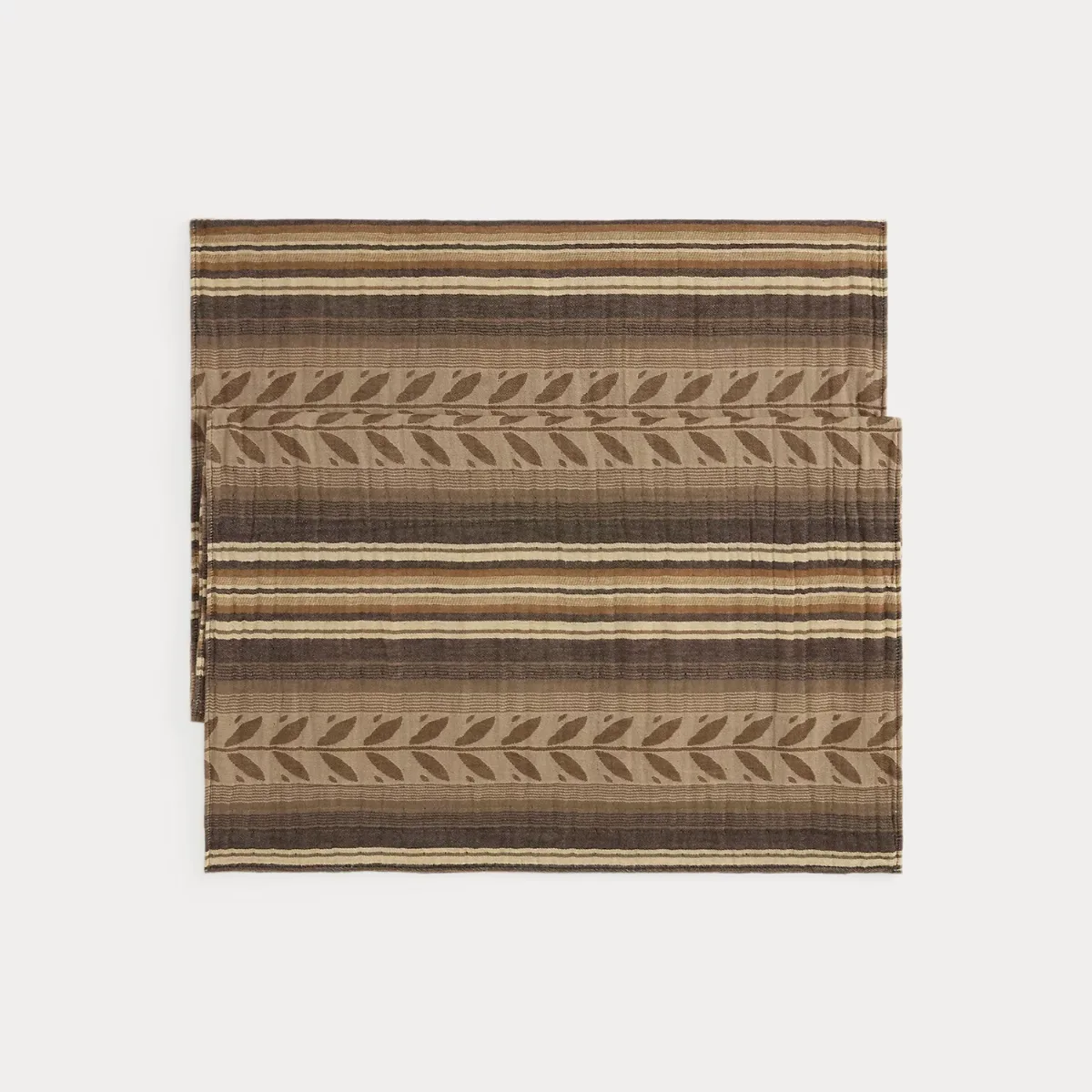 Double-Faced Cotton Jacquard Scarf by Ralph Lauren