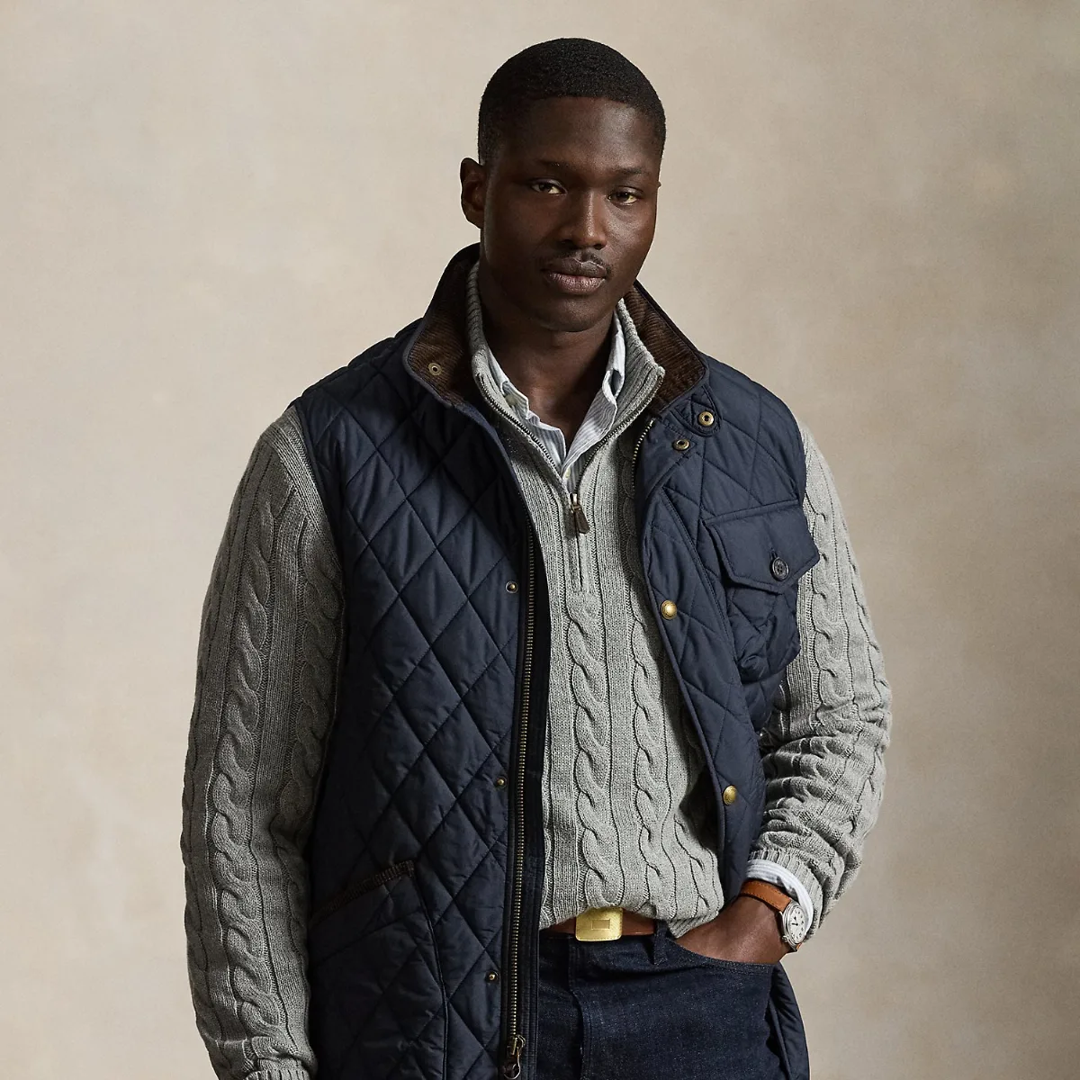 The Beaton Quilted Vest by Ralph Lauren