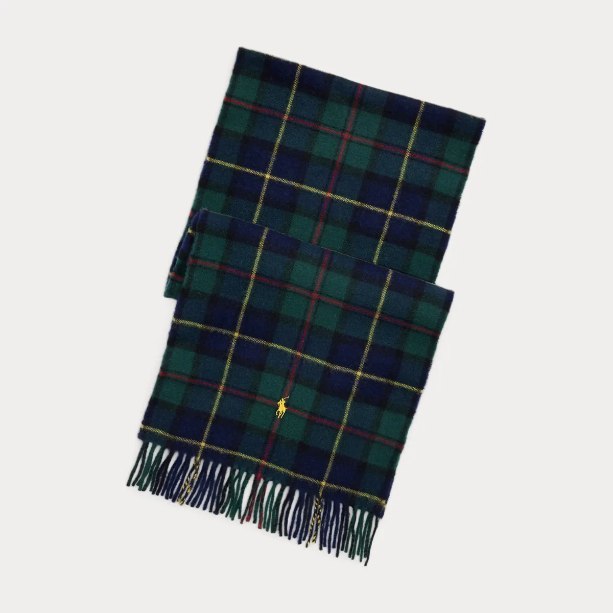 Lambswool-Cashmere Scarf by Ralph Lauren