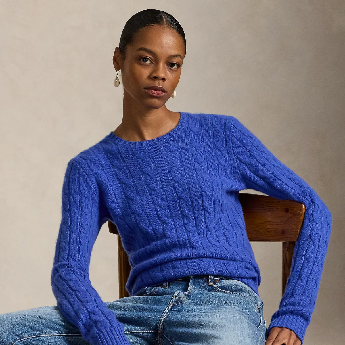 The Iconic Cable-Knit Cashmere Sweater by Ralph Lauren