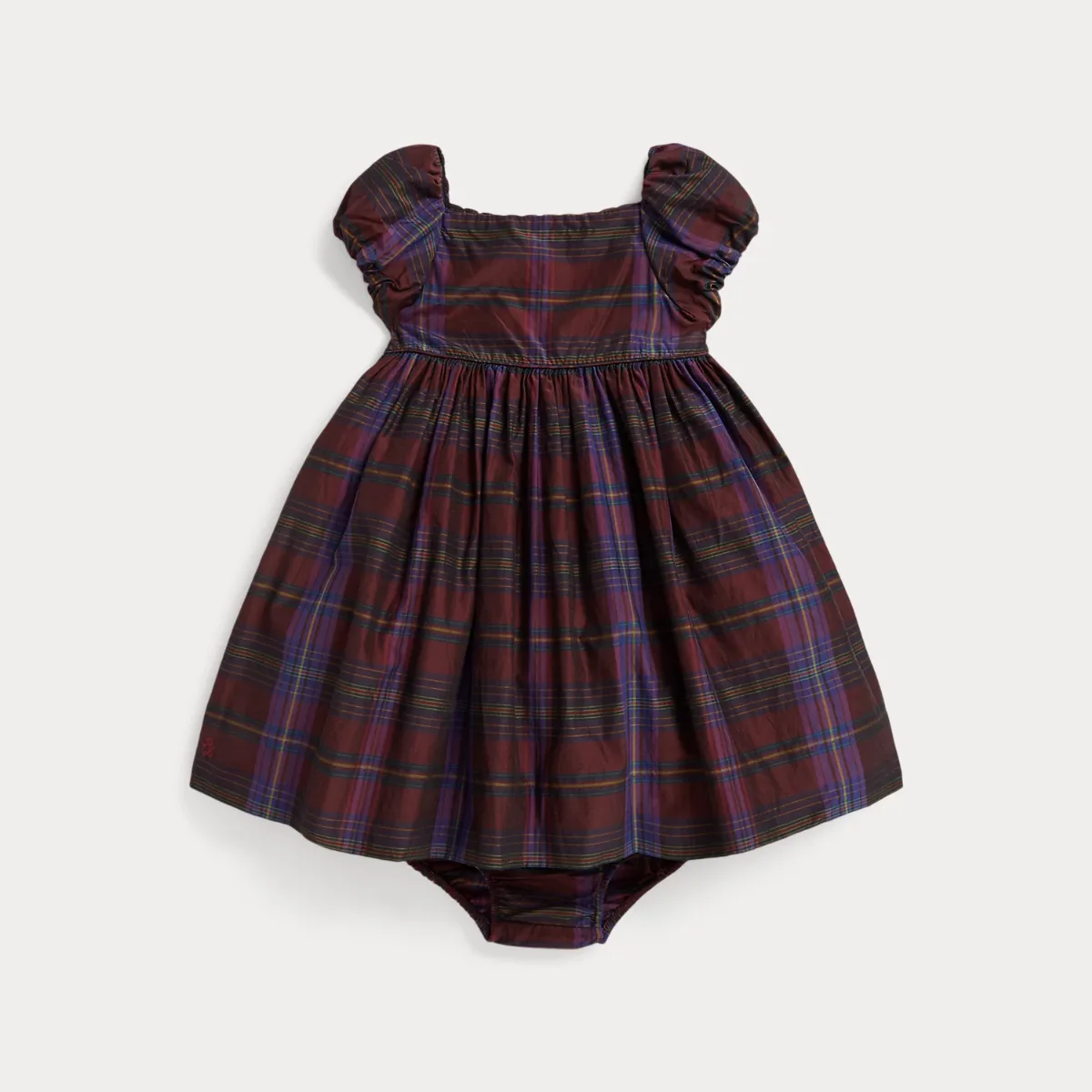 Plaid Taffeta Dress & Bloomer by Ralph Lauren
