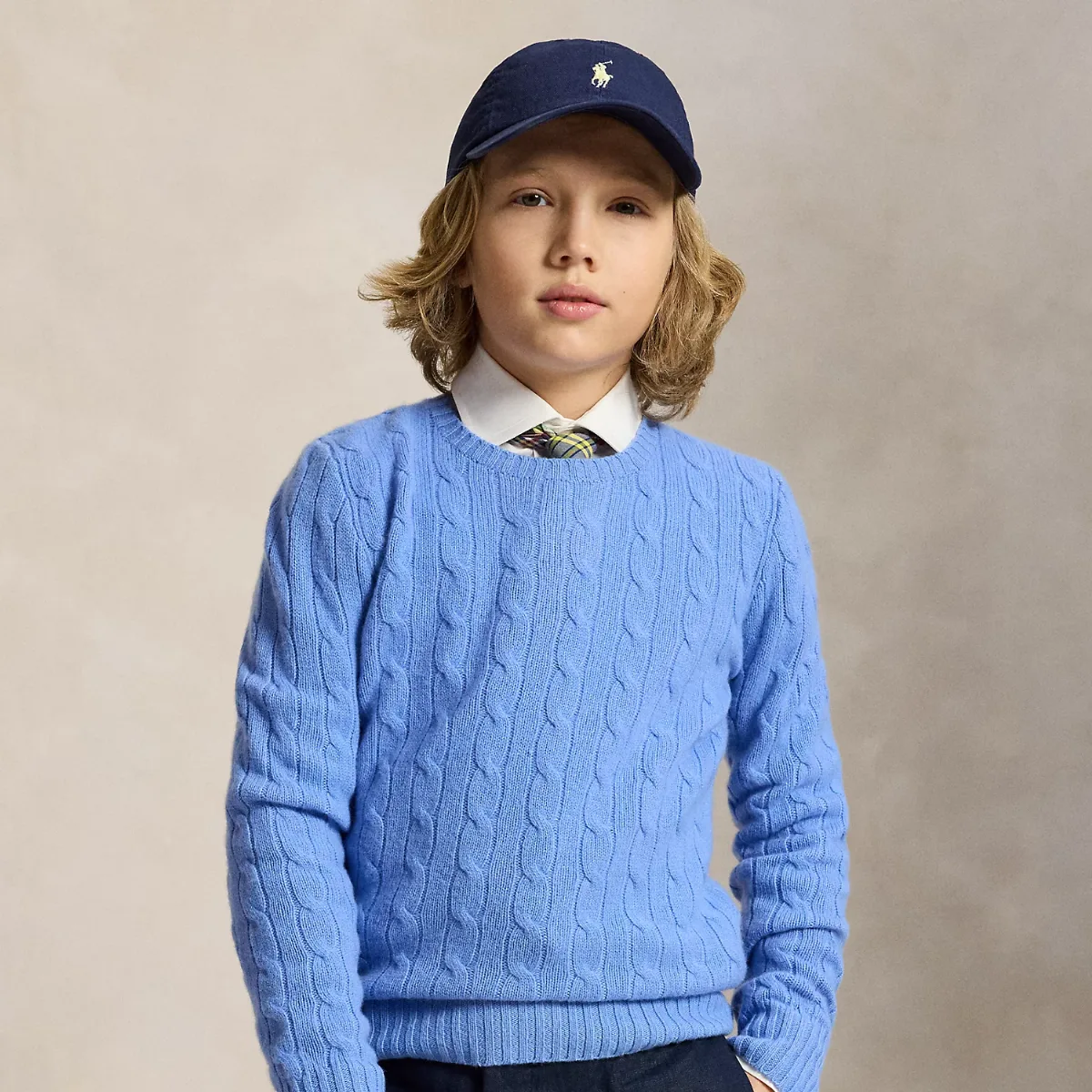 The Iconic Cable-Knit Cashmere Sweater by Ralph Lauren