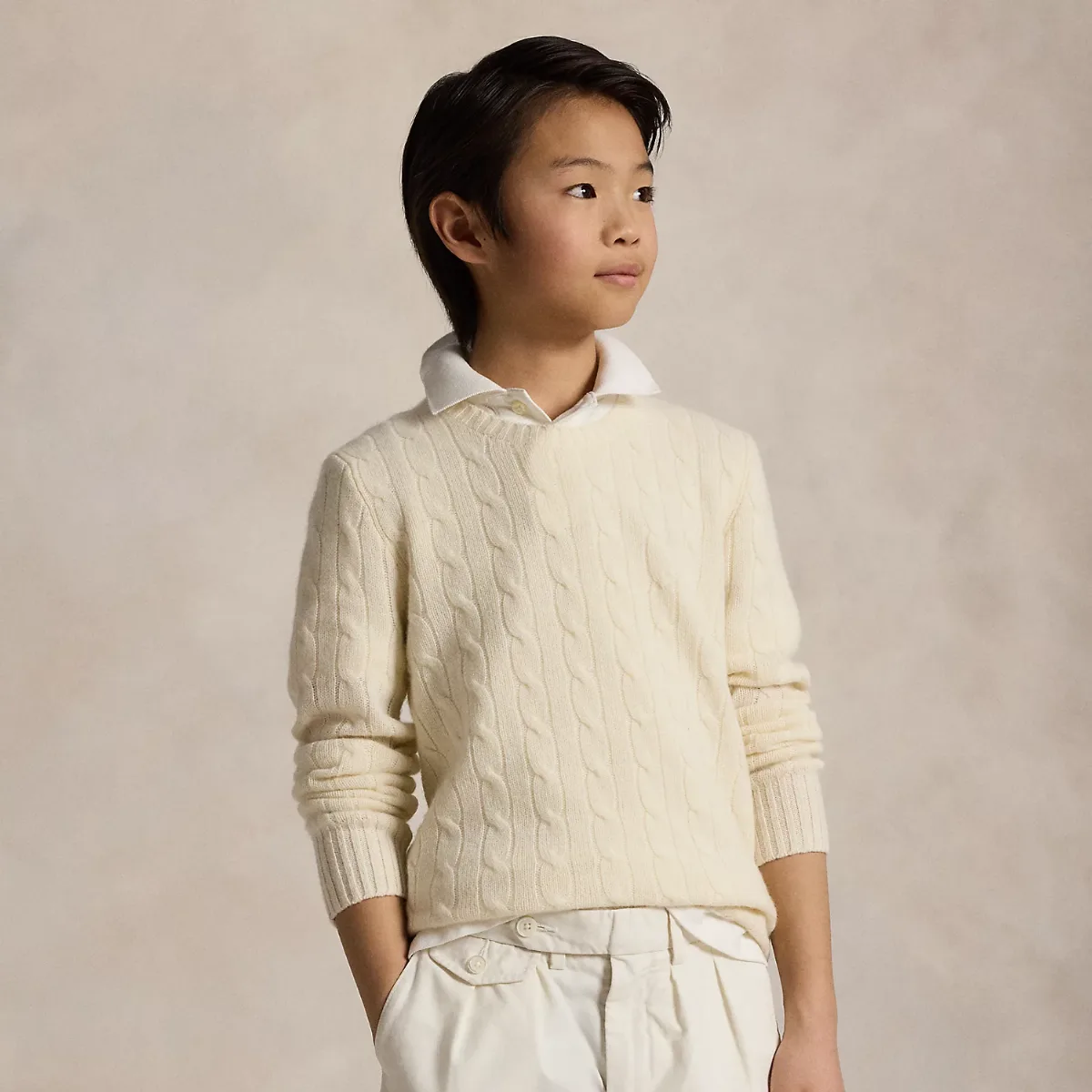 The Iconic Cable-Knit Cashmere Sweater by Ralph Lauren