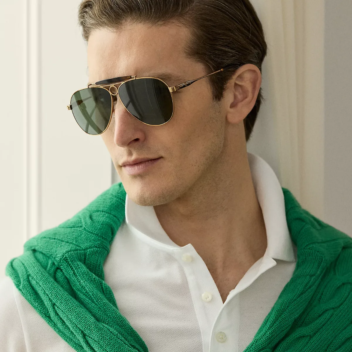 Automotive Metal Pilot Sunglasses