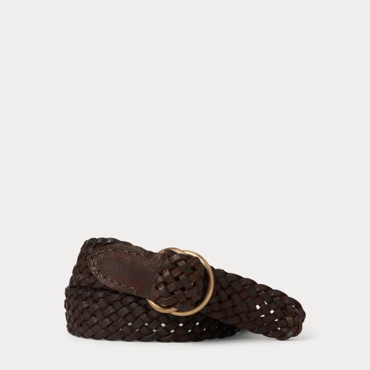Braided Leather Belt