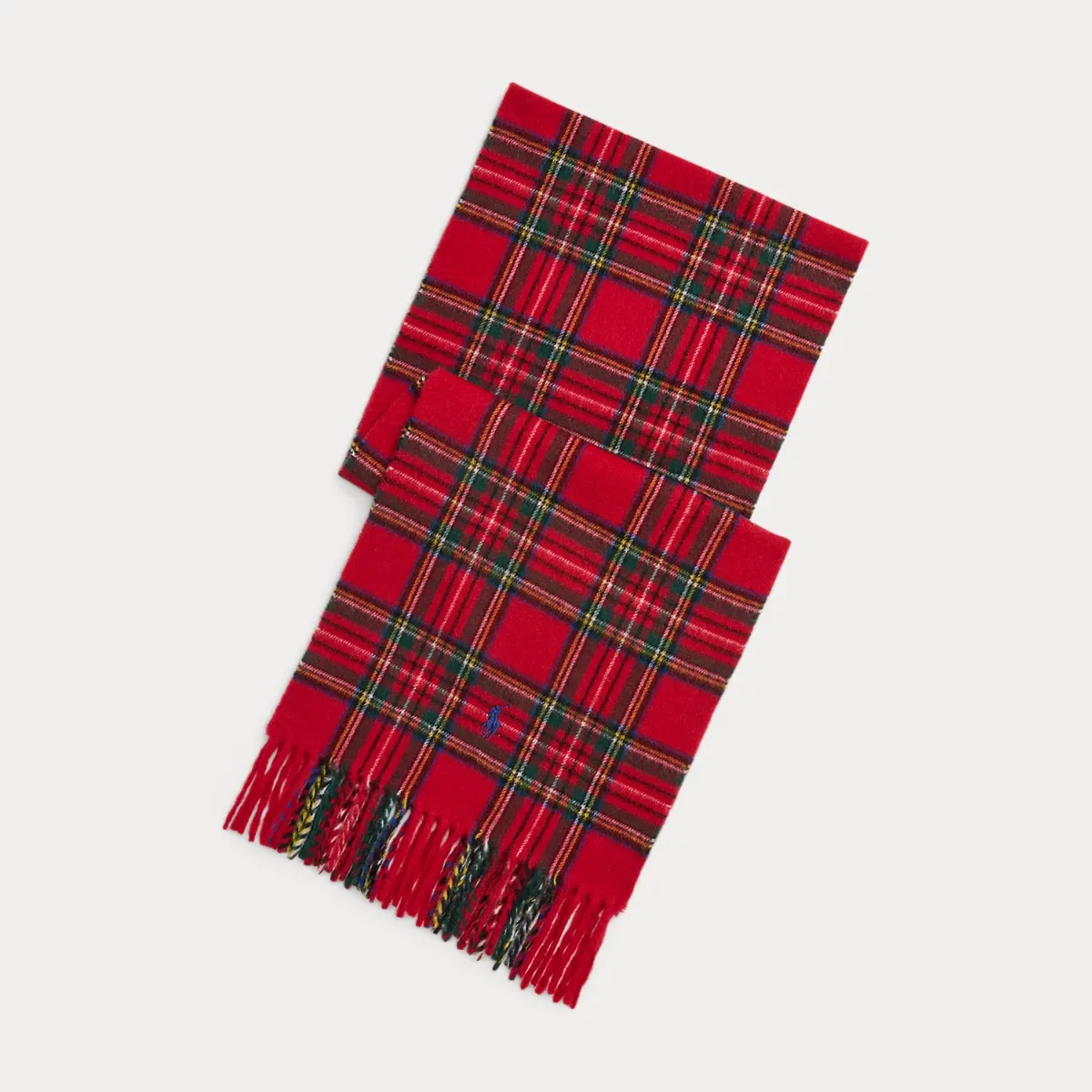 Plaid Cashmere Scarf by Ralph Lauren