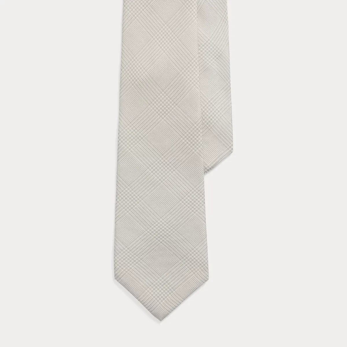 Glen Plaid Cashmere-Silk Tie by Ralph Lauren