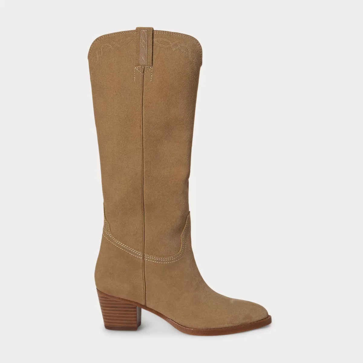 Harpher Suede Tall Boot by Ralph Lauren