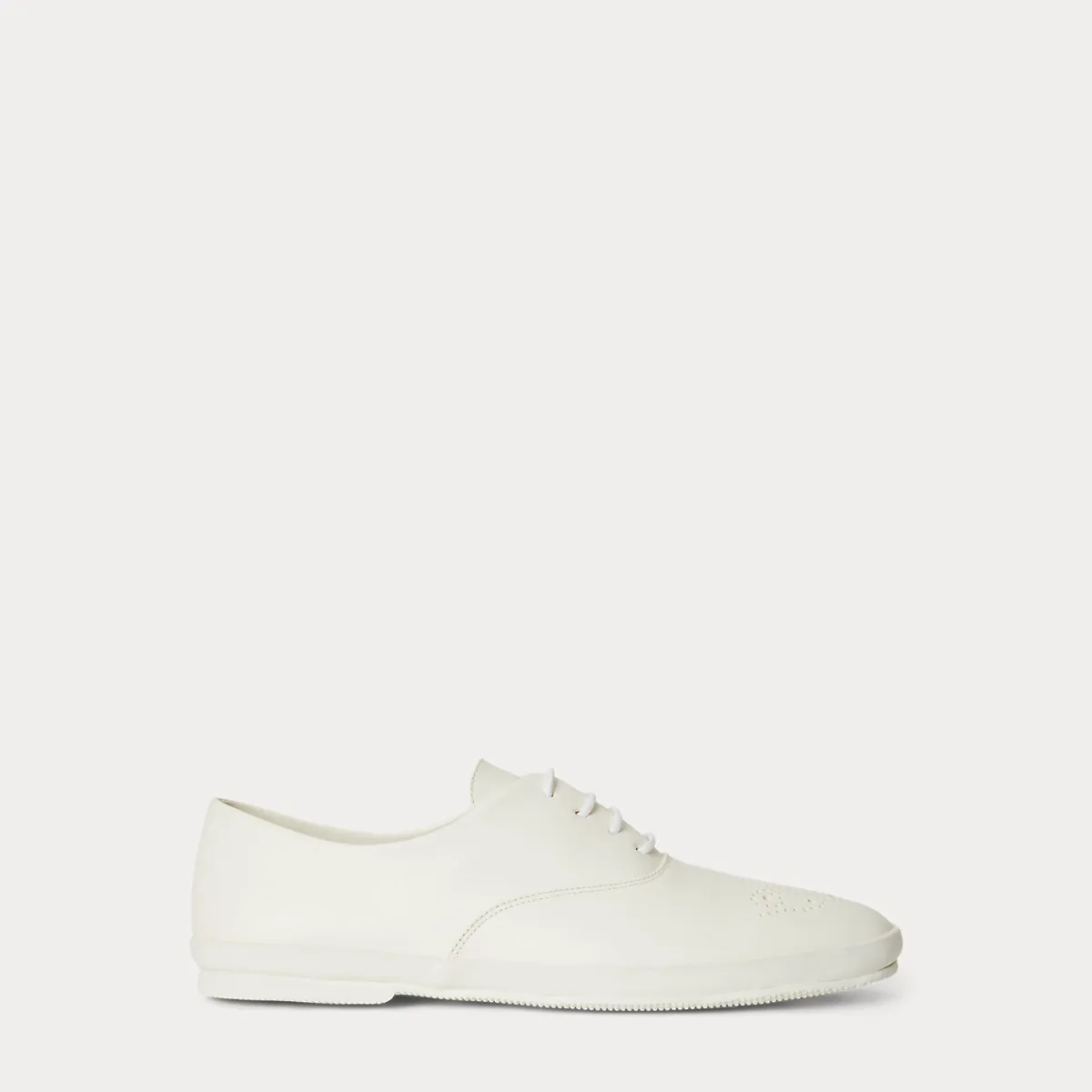 Perforated Leather Low-Top Sneaker by Ralph Lauren