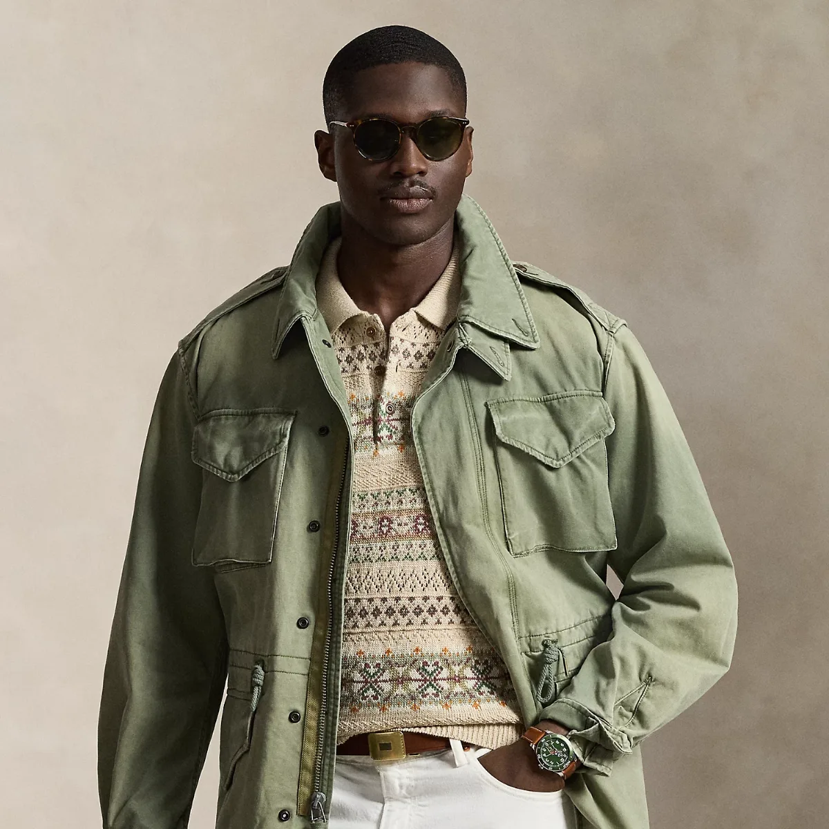 Sateen Field Jacket by Ralph Lauren