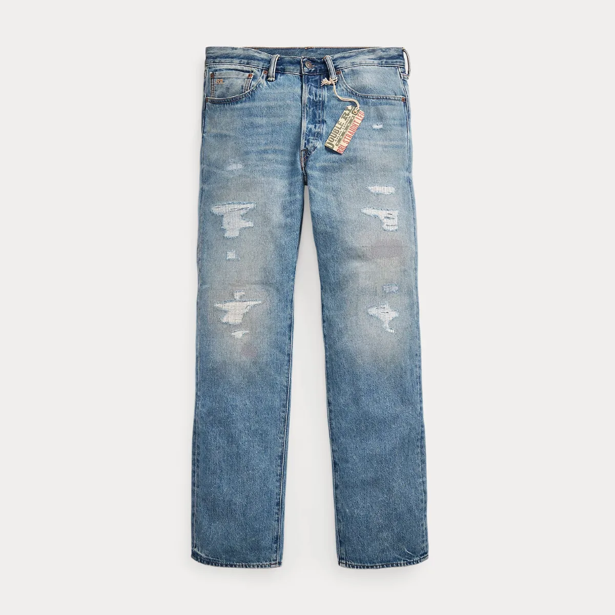 Straight Fit Repaired Clearville Jean by Ralph Lauren