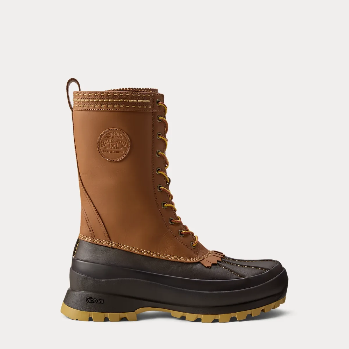 Logan Leather Duck Boot by Ralph Lauren