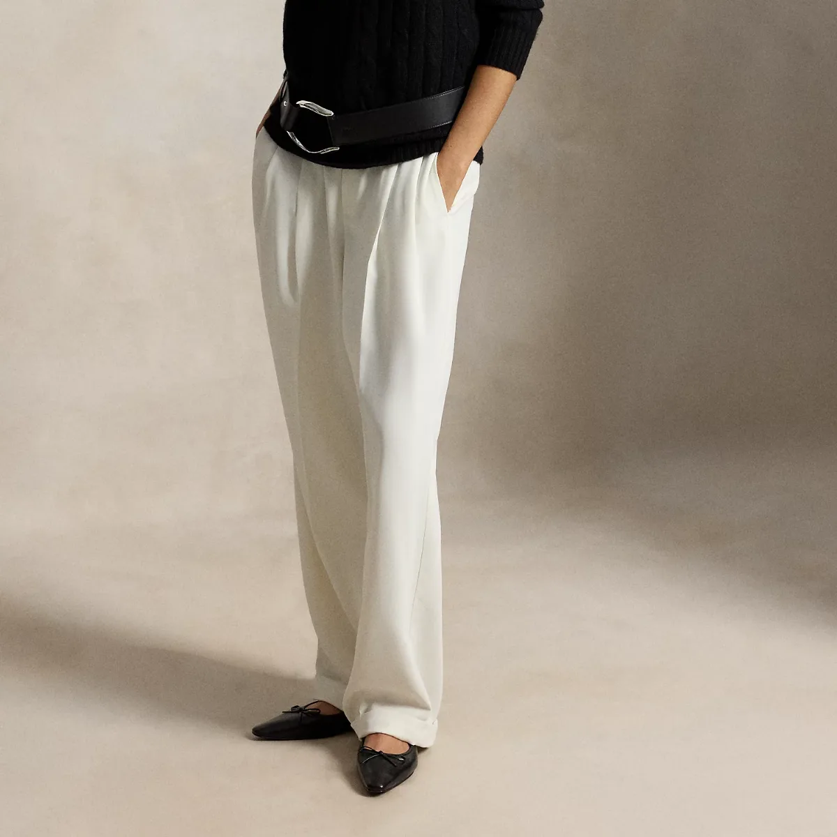 Bacall Satin Pant by Ralph Lauren