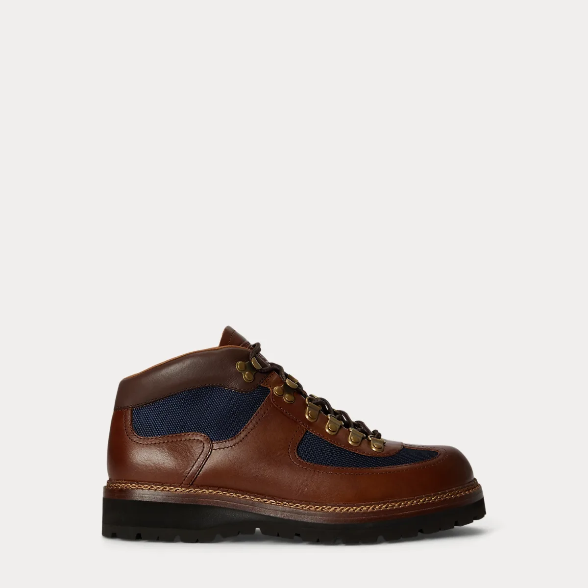 Alpine Mid Leather-Paneled Trail Boot by Ralph Lauren
