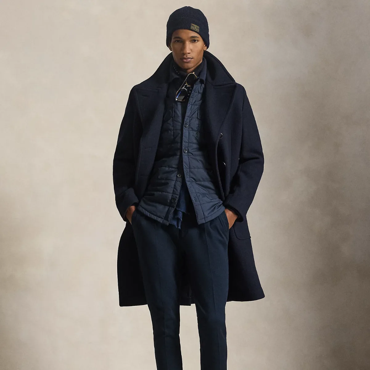 Knit Mesh Suit Trouser by Ralph Lauren