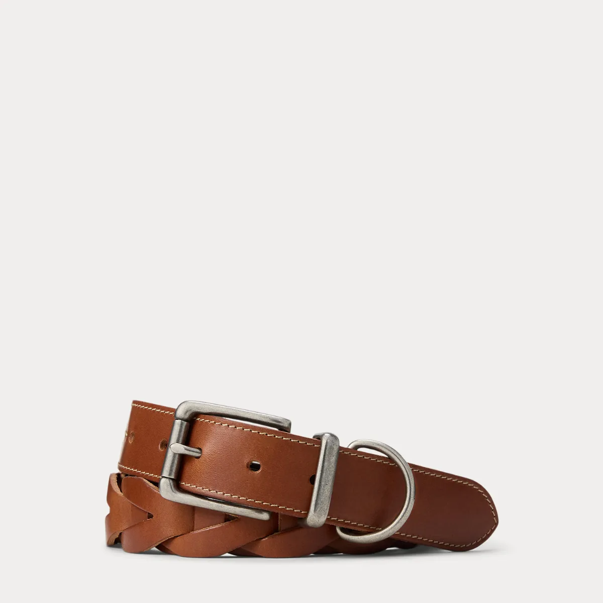 Woven Leather Belt