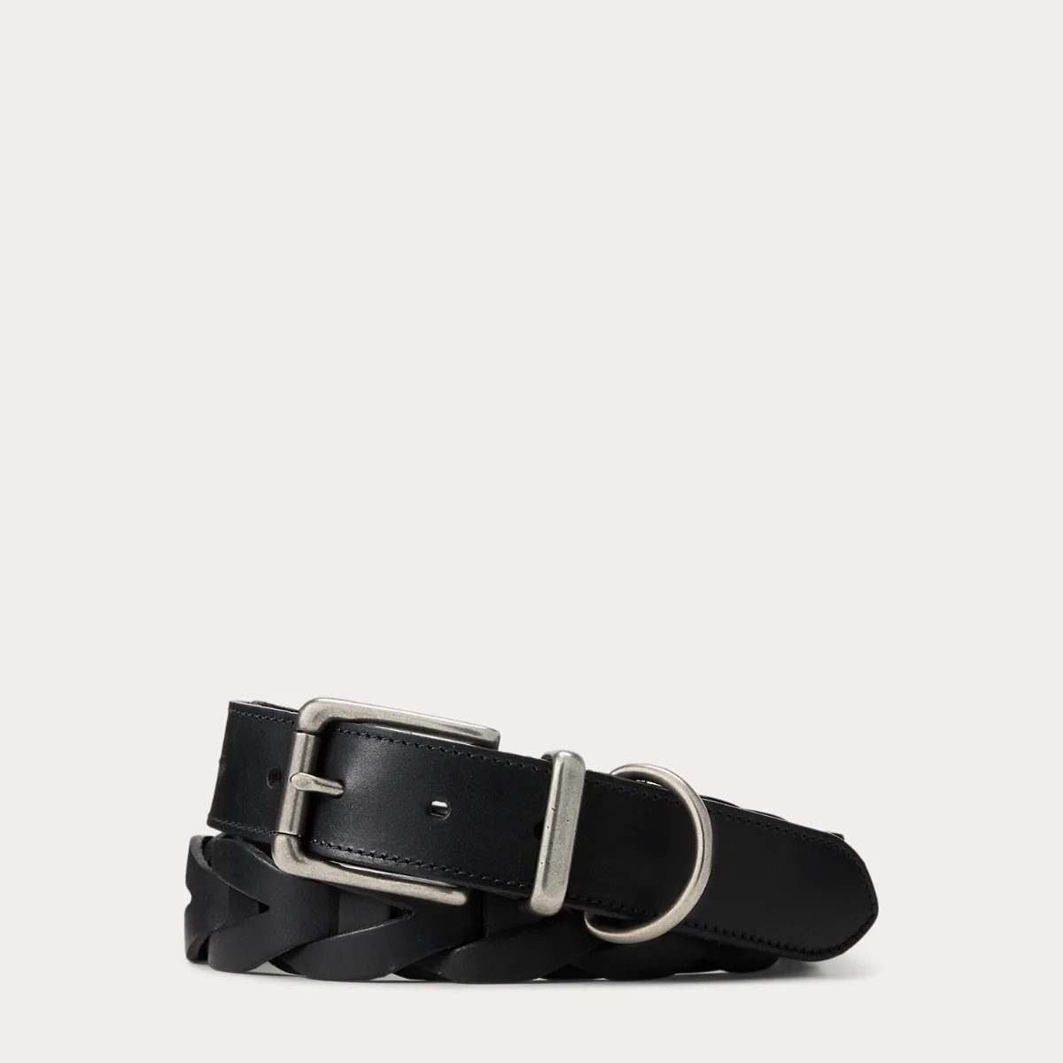 Woven Leather Belt