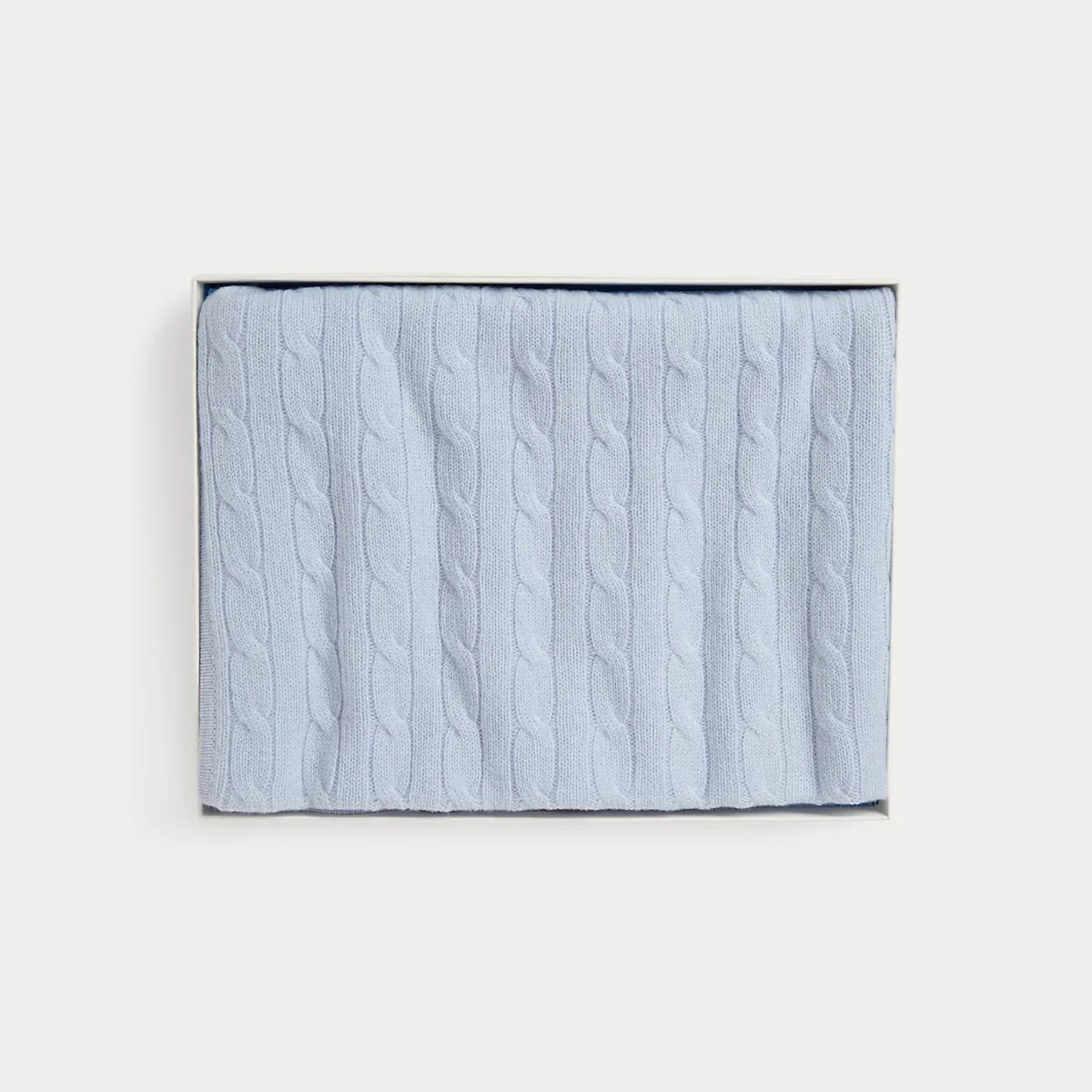 Cable-Knit Cashmere Blanket by Ralph Lauren