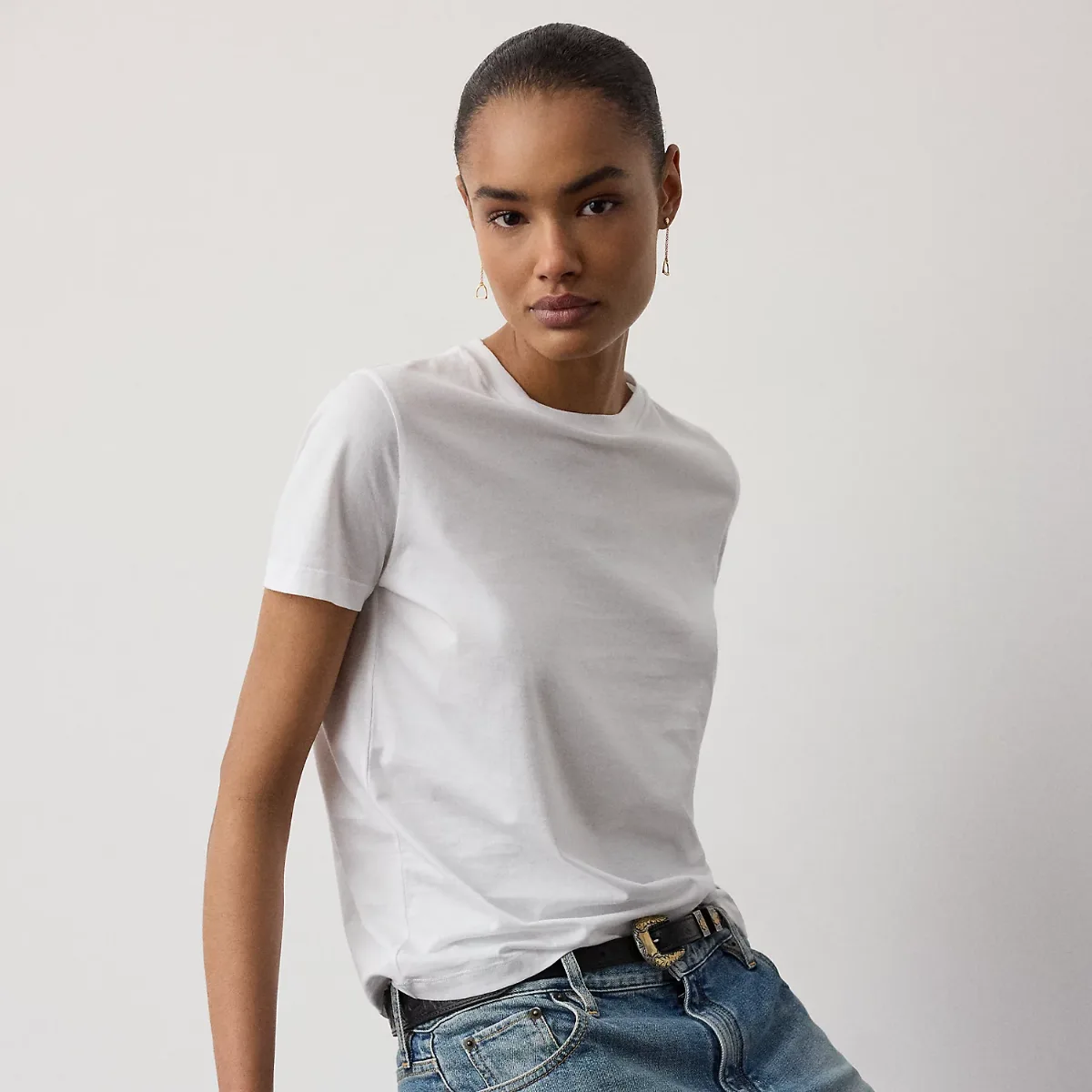 Hallie Cotton Jersey Tee
