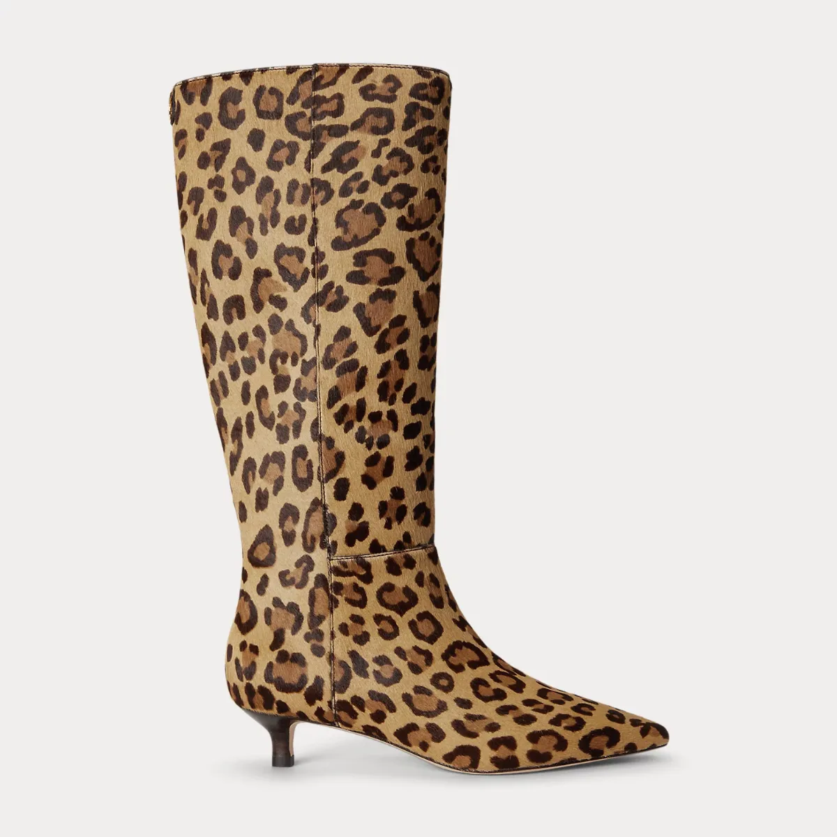 Francesca Print Haircalf Tall Boot Heel by Ralph Lauren