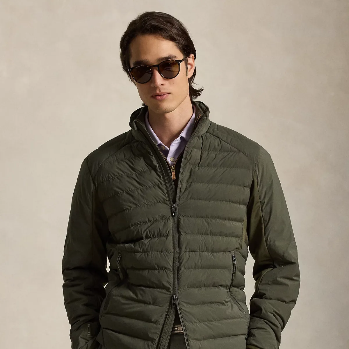 Quilted Mockneck Jacket by Ralph Lauren