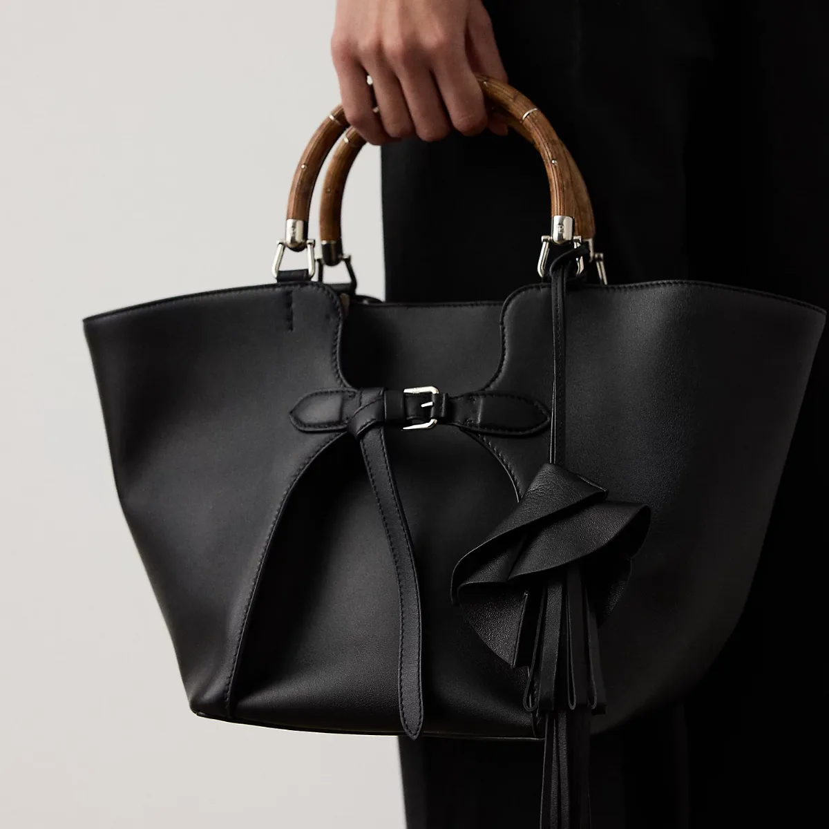 Floral Lambskin Bag Charm by Ralph Lauren