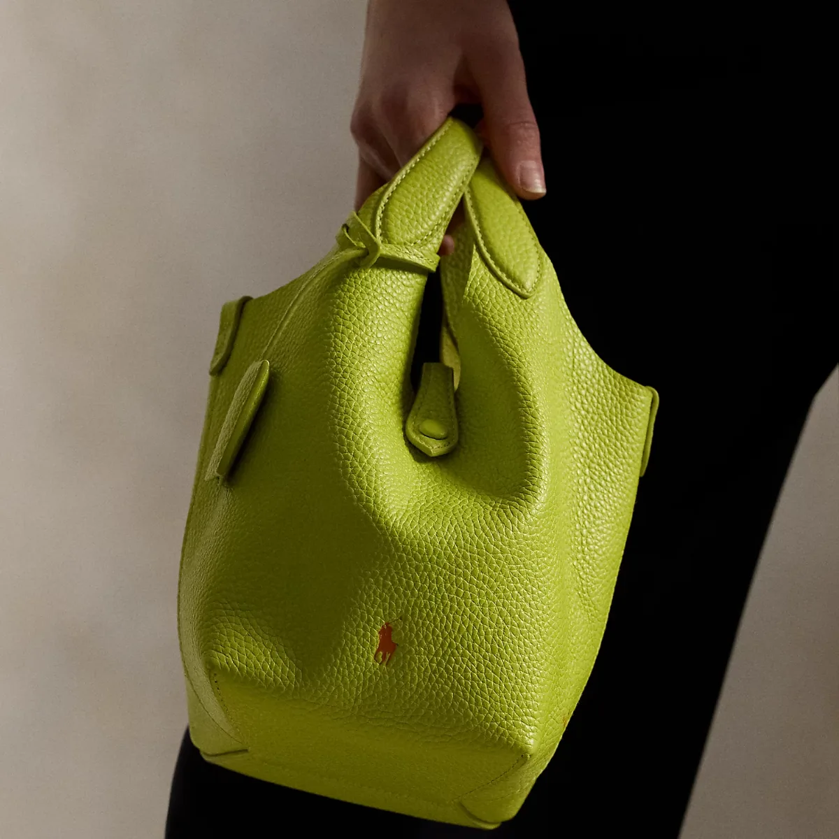 Polo Play Leather Small Tote & Crossbody by Ralph Lauren