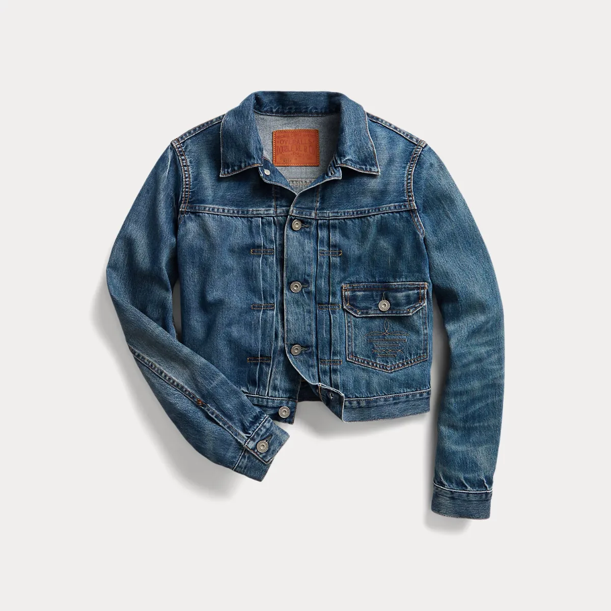 Cropped Denim Jacket by Ralph Lauren
