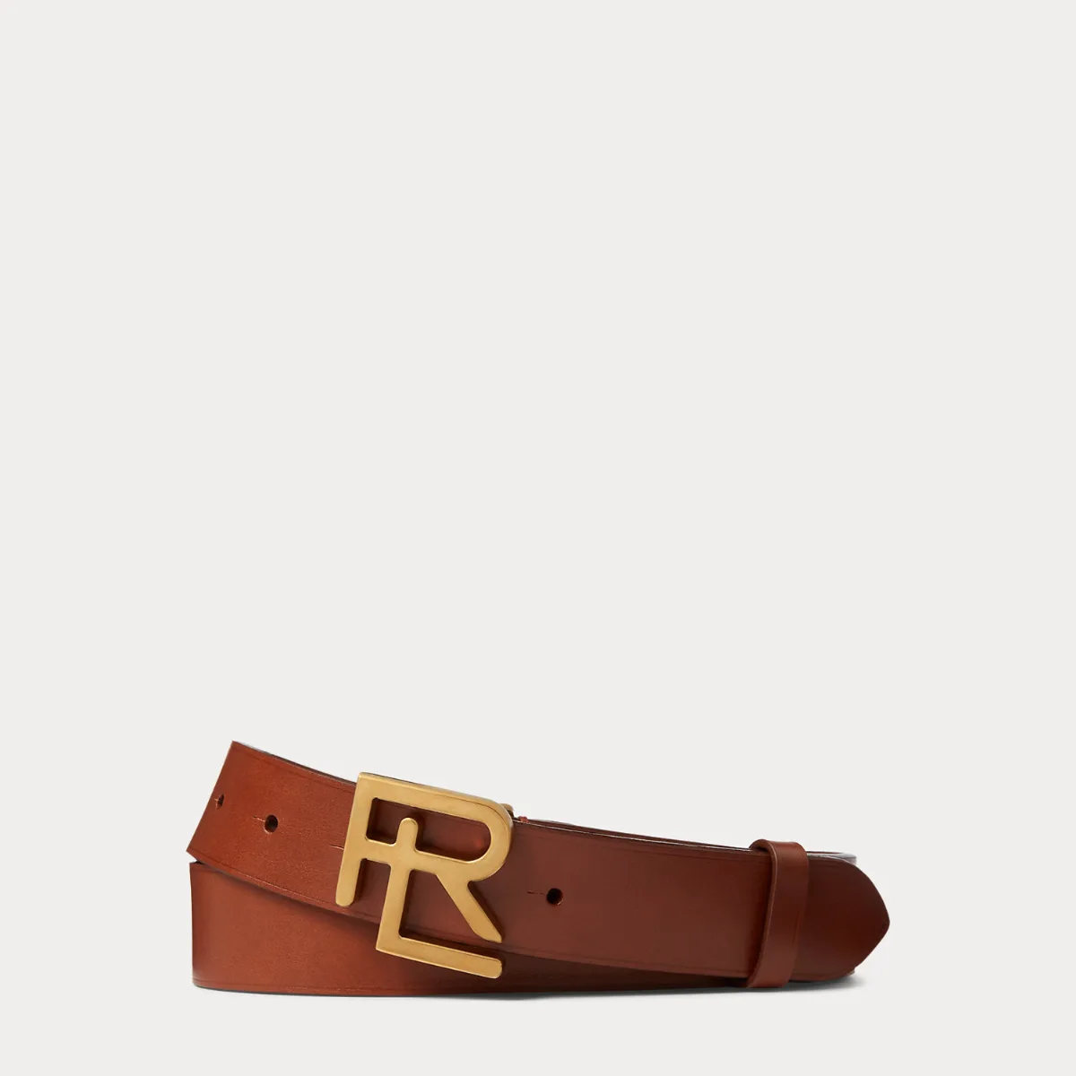 RL Vachetta Leather Belt by Ralph Lauren