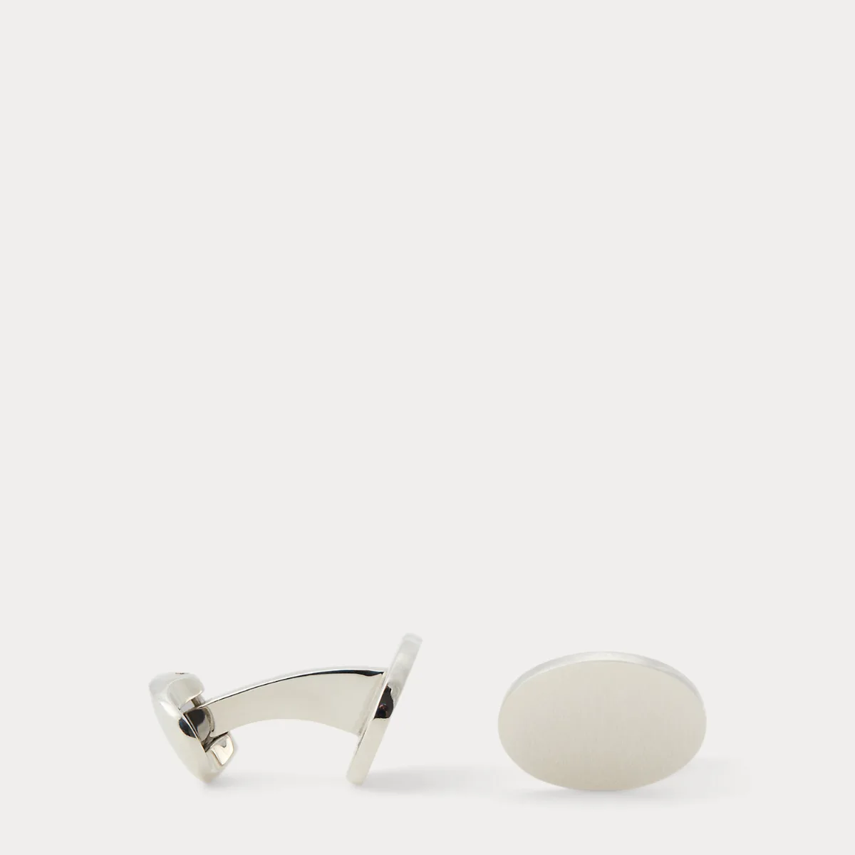 Sterling Silver Oval Cuff Links by Ralph Lauren