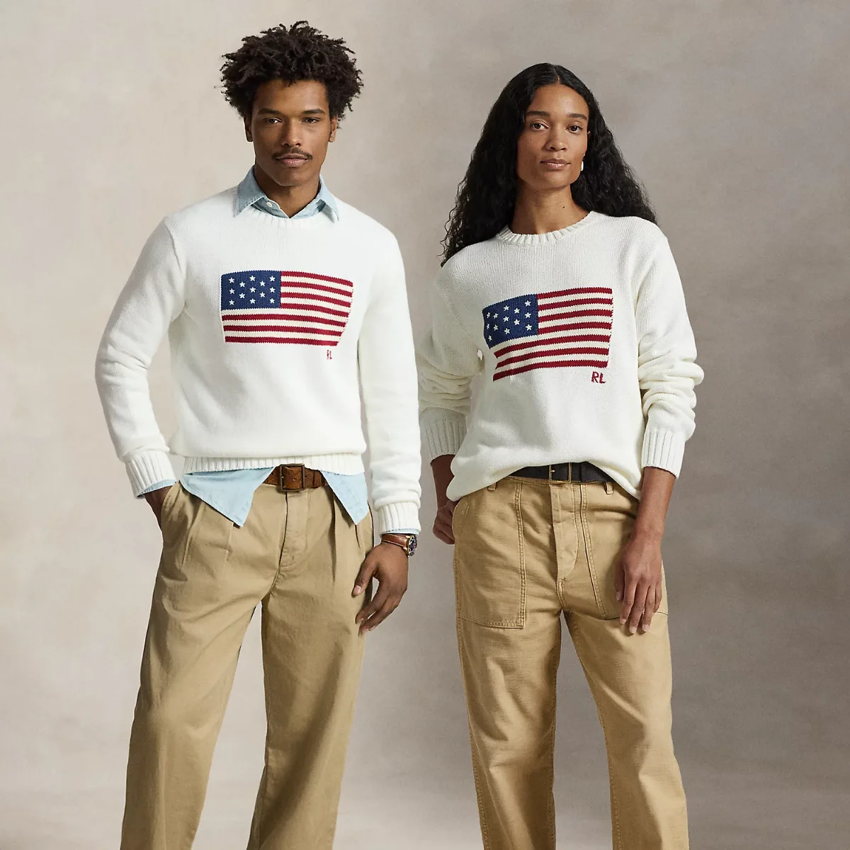 The Iconic Flag Sweater by Ralph Lauren