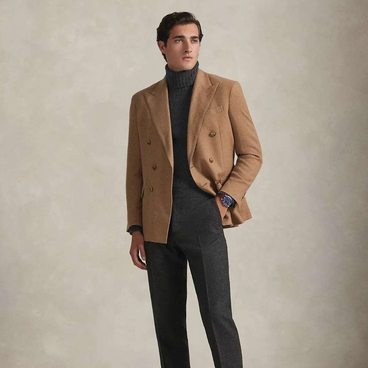 Wool Flannel Trouser by Ralph Lauren