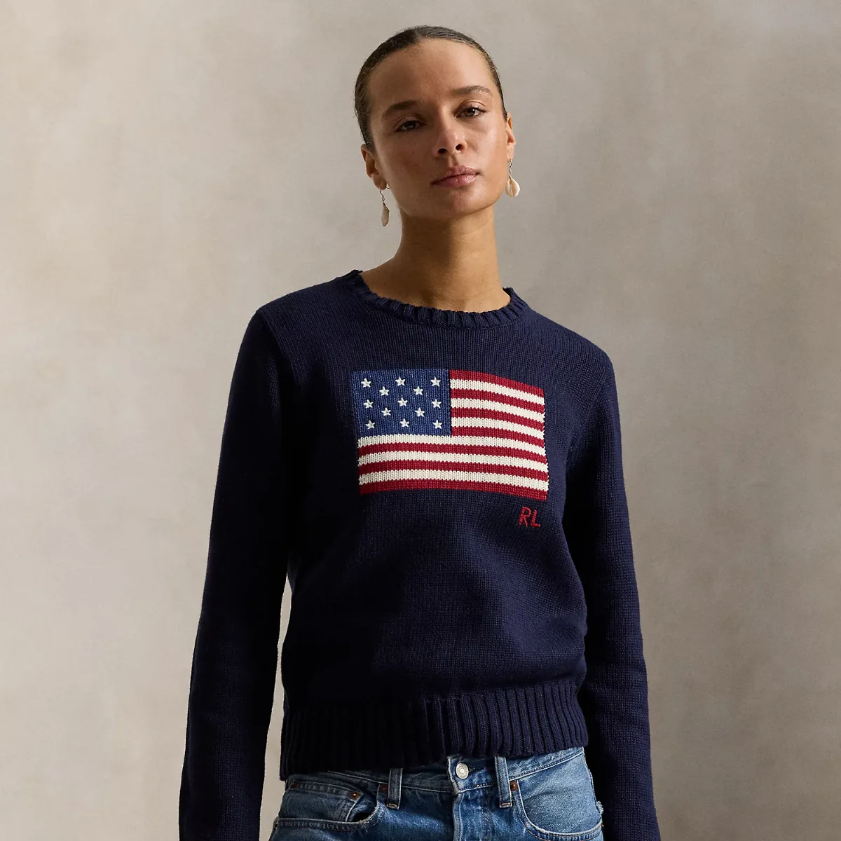 The Iconic Flag Sweater by Ralph Lauren