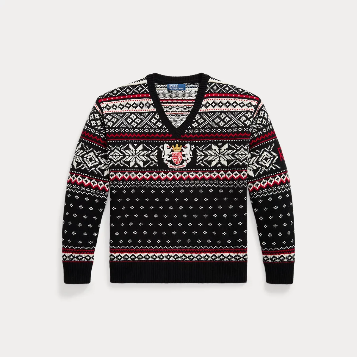 Embroidered Wool Sweater