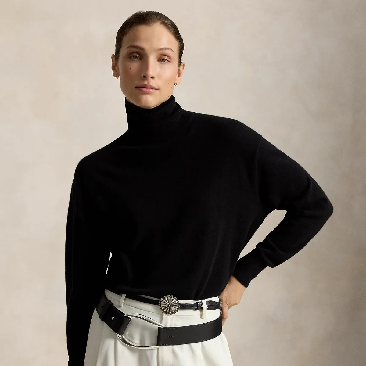 Cashmere Turtleneck Sweater by Ralph Lauren