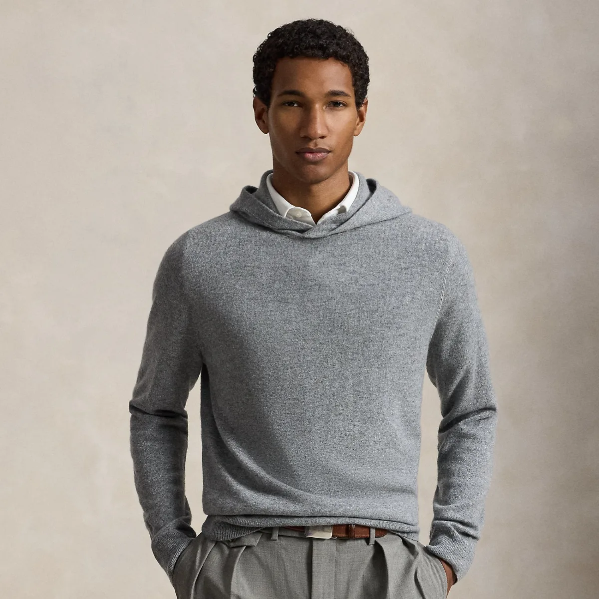 Washable Cashmere Hooded Sweater by Ralph Lauren